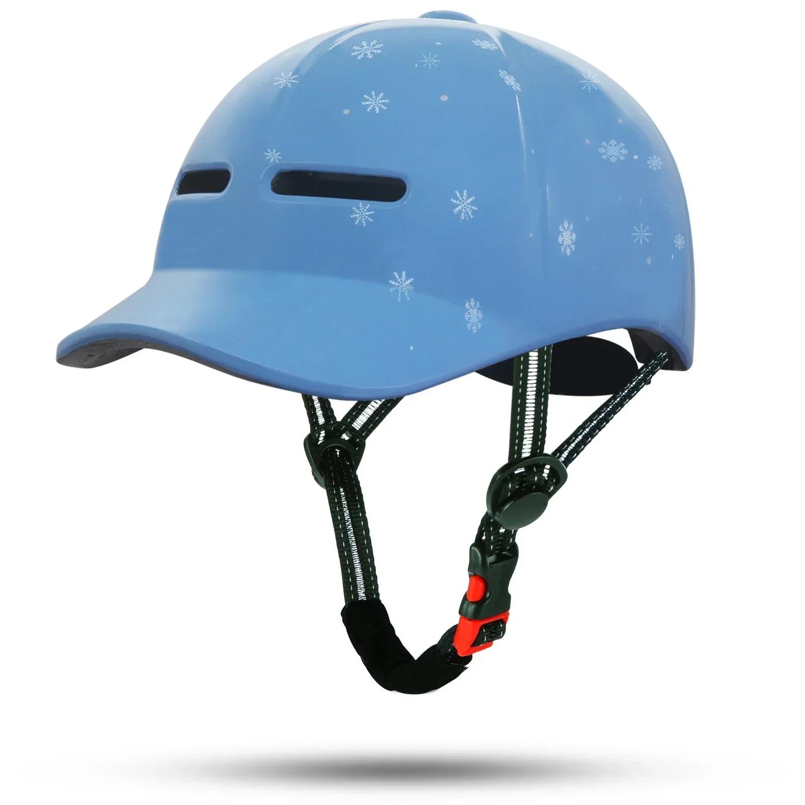 Casque de vélo électrique hommes femmes casquette de Baseball Moto Scooter casques de sécurité équip