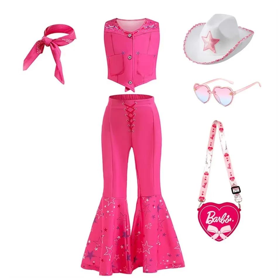 Robe de Cowgirl pour filles de 2 à 12 ans, Costume de Cosplay, vêtements d'halloween