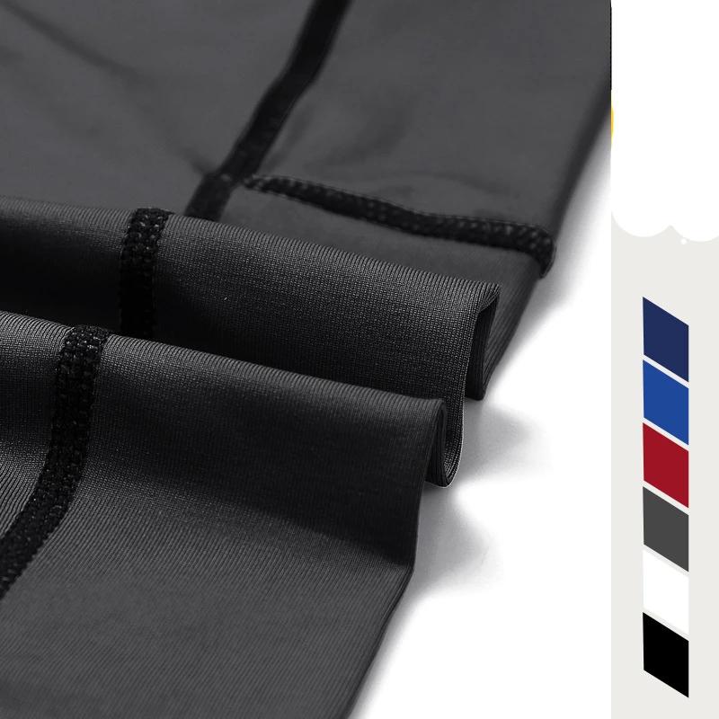 Short de course pour hommes avec collants de poche, vêtements de sport, Fitness, séchage rapide, bas