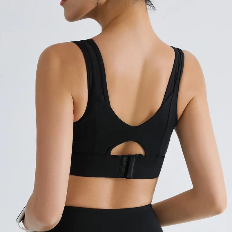 Soutien-gorge de sport pour femmes Tops d'entraînement push up pour Fitness Soutien-gorge de yoga po