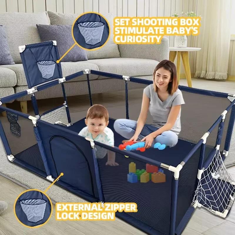 IMBABY parc pour enfants aire de jeux intérieure pour enfants barrière de protection de sécurité gra