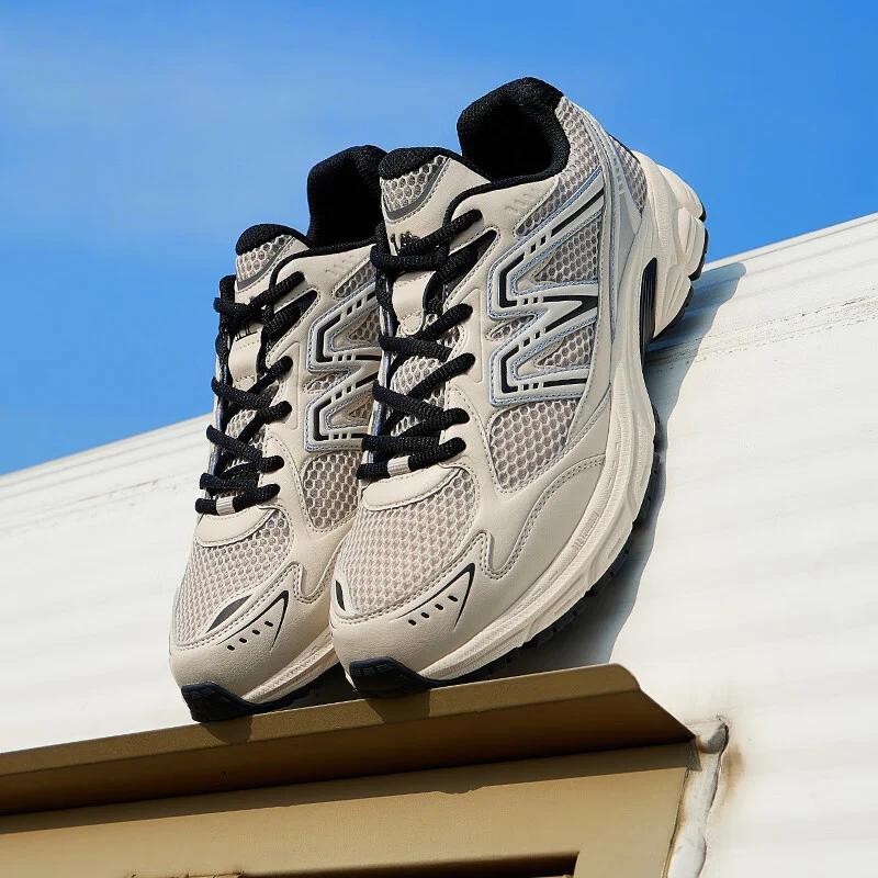 Chaussures de jogging rétro Golden Camel pour hommes et femmes - Baskets décontractées respirantes