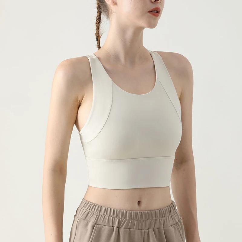 Soutien-gorge de Yoga pour femmes, Fitness, soutien-gorge de gymnastique à fort Impact, coussinet pu