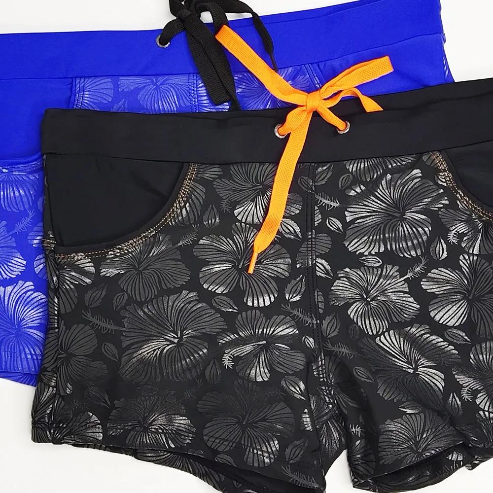 Maillot de bain homme imprimé été avec rembourrage push-up - Slip de bain sportif plage