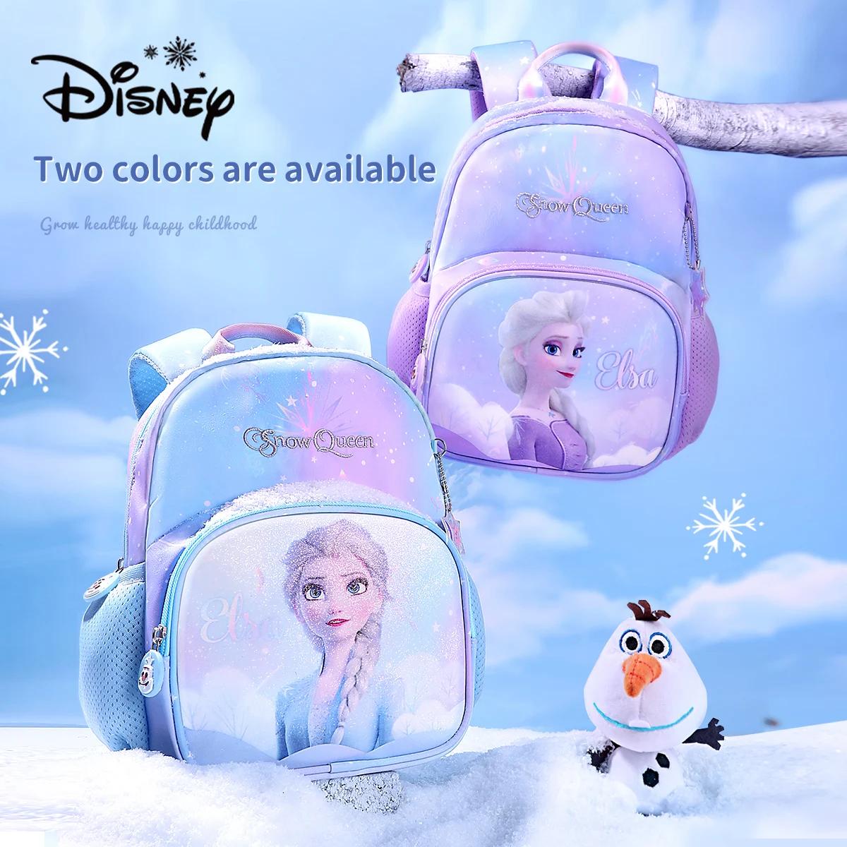 Sac à dos Disney pour tout-petits : sac à dos Frozen Princess Elsa pour petites filles – Sac d'école