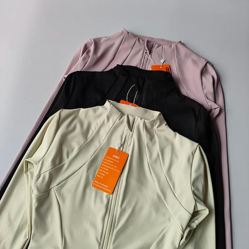 Manteau sport femme coupe cintrée automne hiver - Vêtement professionnel séchage rapide amincissant