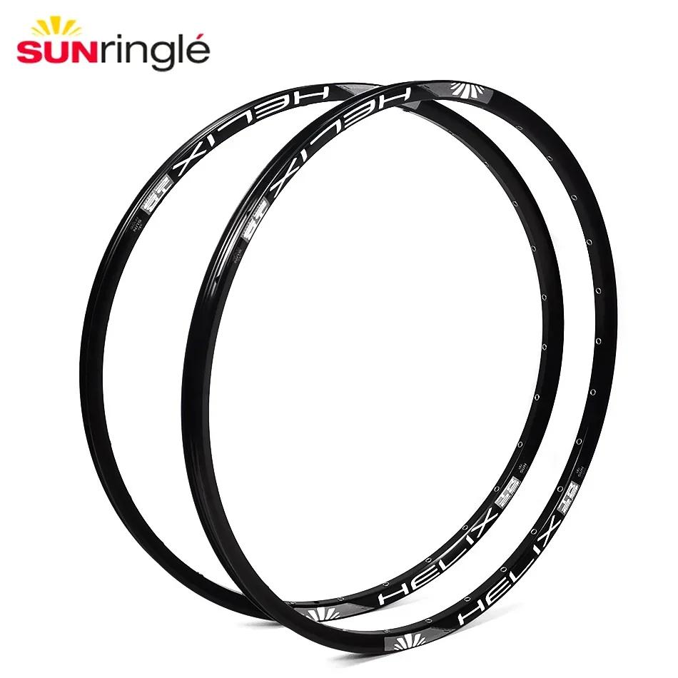 SUNRINGLE-Jante de vélo HELIX en alliage d'aluminium, pour VTT TR25 TR27 TR29 28H 32H, jante de roue
