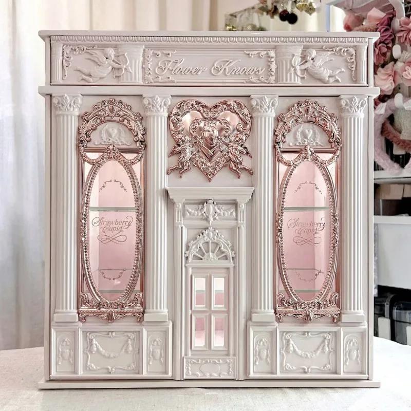 Fleur connaît papillon nuage boîte fraise cupidon bureau bijoux boîte vide vitrine ne comprend pas c