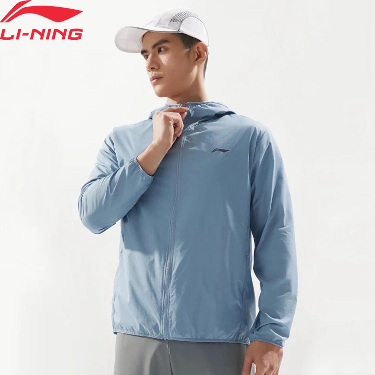 Coupe-vent Li-Ning AT DRY FREEZE pour homme - Manteau sport polyamide régulier confortable entraînement extérieur