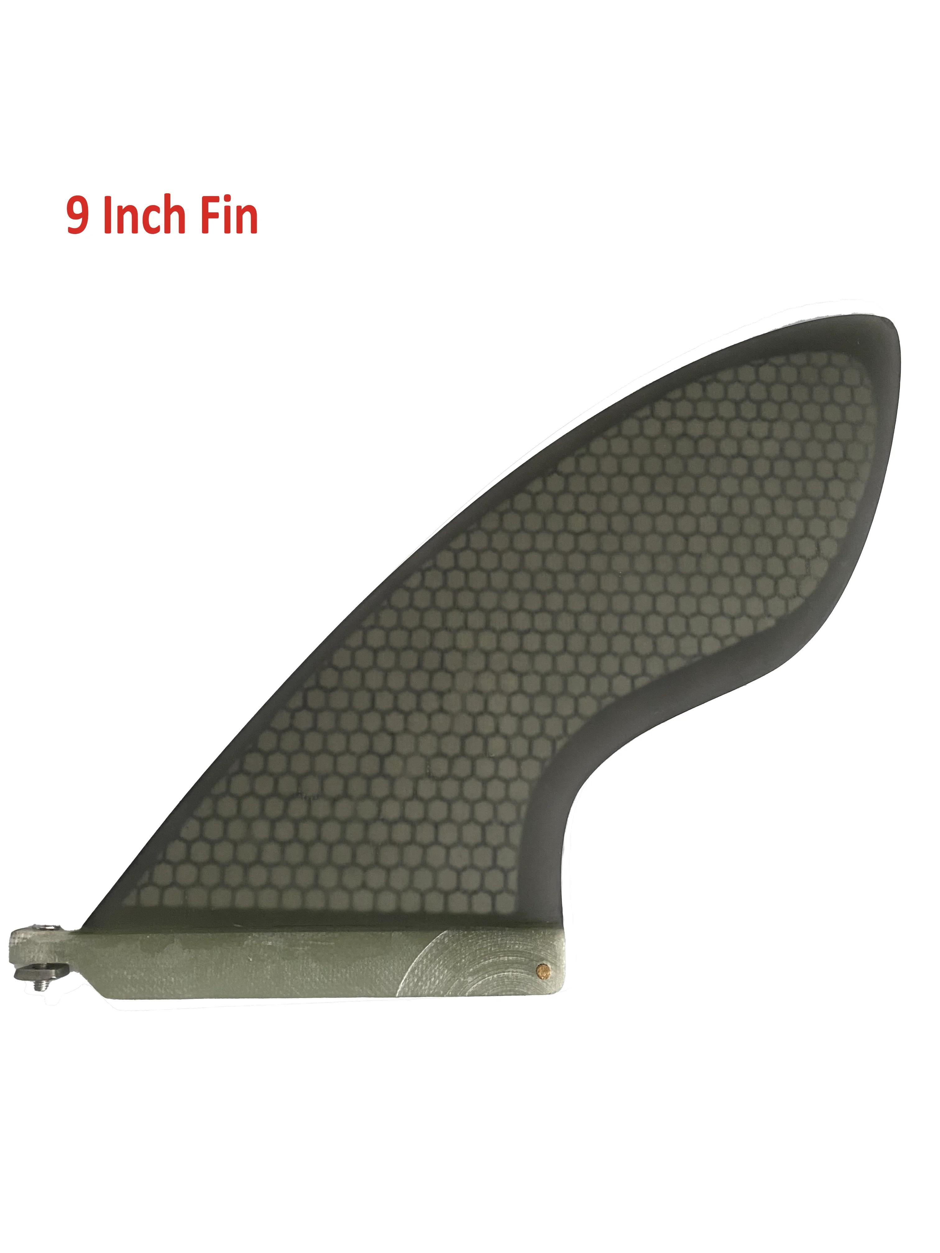 Aileron surf fibre de verre nid d'abeille 7 à 10 pouces - Pour longboard et planche de surf accessoires sport aquatique
