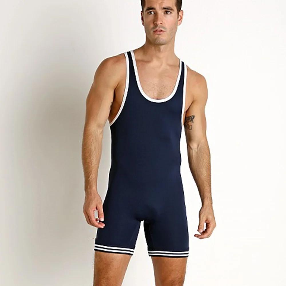 Combinaison de boxe Pro pour hommes, maillots de lutte classiques, combinaison de boxe trempée, vête