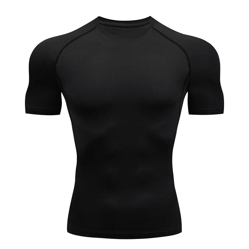 T-shirt compression homme sport : pour gym, fitness, jogging et tenue athlétique masculine