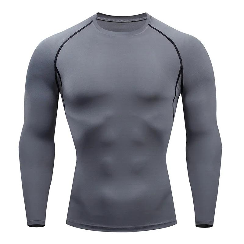 T-Shirt Compression MMA Fitness hommes - Dry Fit haute qualité Gym sport Rashguard complet