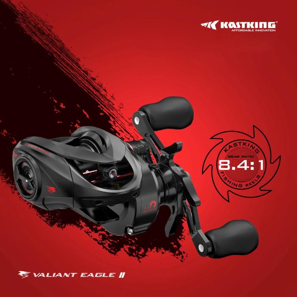 KastKing noir Valiant Eagle II système d'appât Finesse moulinet Baitcasting 5KG traînée maximale 8.4