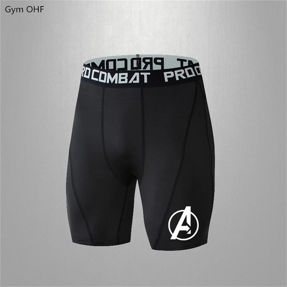 Legging de yoga Super Hero pour hommes - Collant de compression fitness et running