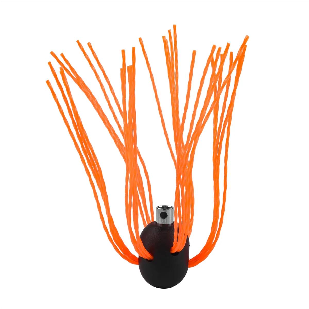 Brosse de balayage de cheminée à la mode, outil flexible, nettoyeur à distance, tête de brosses, liv
