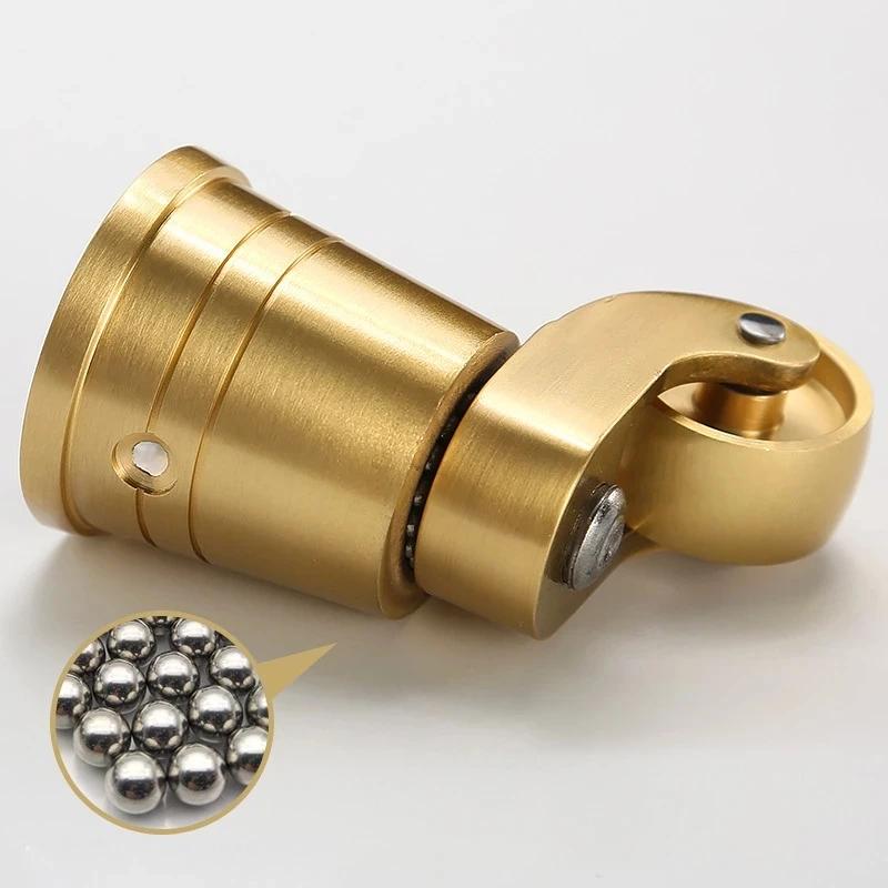Roues Universelles en Laiton de Plusieurs Tailles, Renforcement Silencieux des Pieds de Meubles, Rou