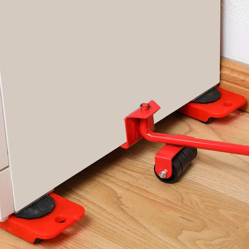 Ensemble de rouleaux de Transport mobiles pour meubles, retrait, levage, ensemble d'outils mobiles,