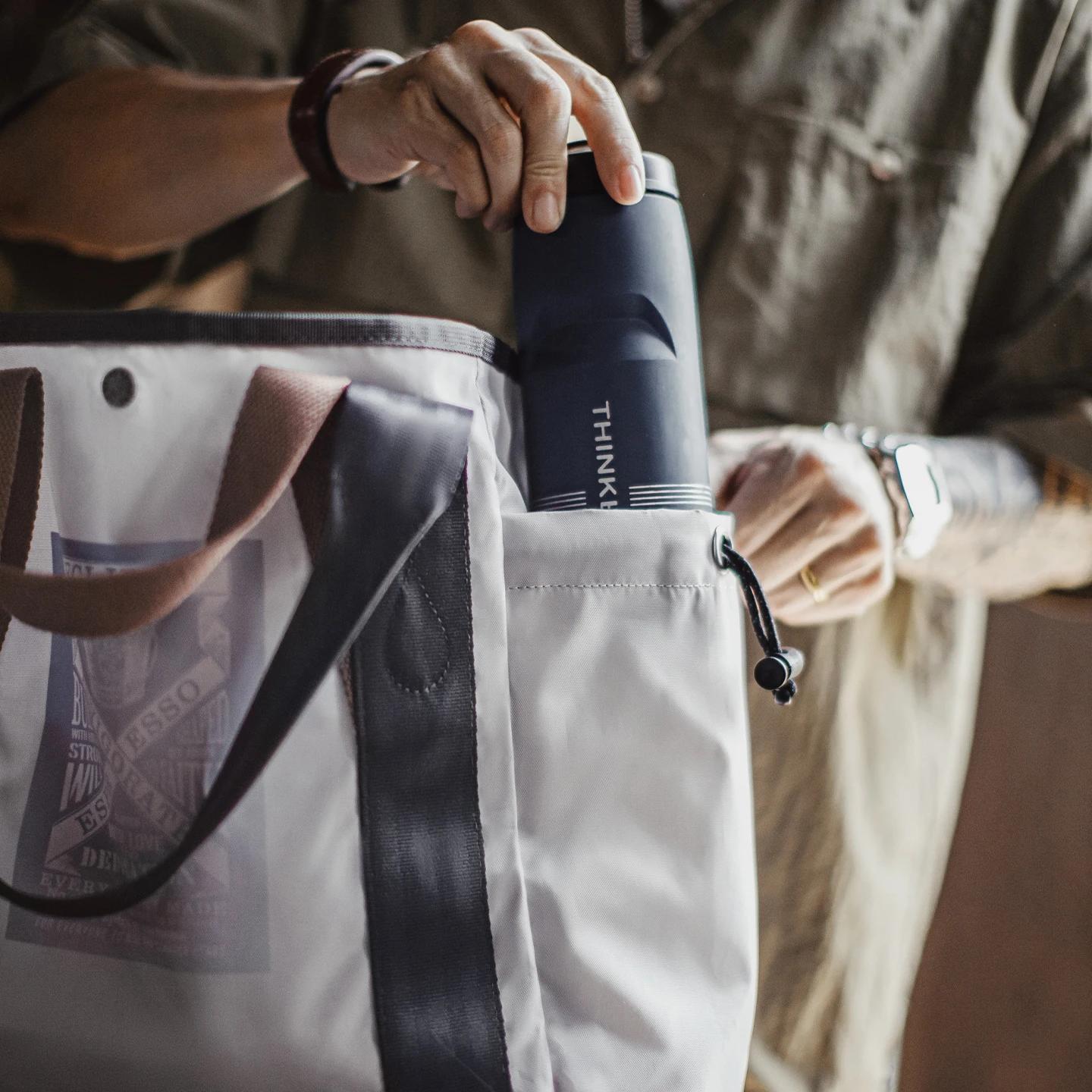 Maden – sac fourre-tout Vintage étanche pour hommes, sacs à bandoulière de grande capacité, sac pour