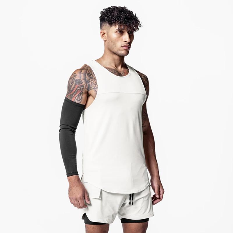 Gilet musculation sans manches homme ADED - Vêtement entraînement haute performance force conditionnement