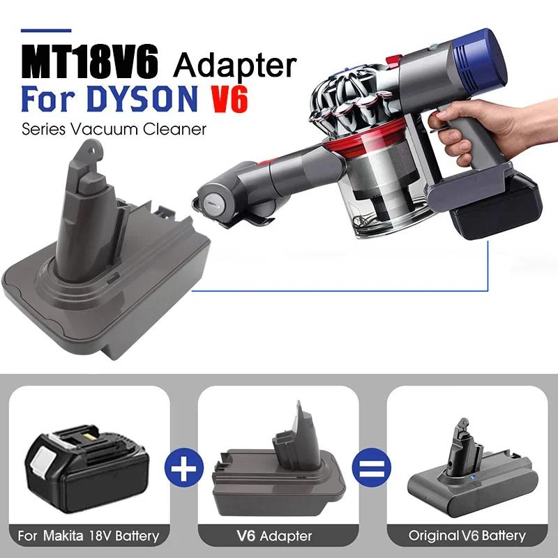 Adaptateur de batterie Li-ion MT18V6 MIL18V6 DW20V6 pour Makita BL1830 pour Milwaukee pour Dewalt ad