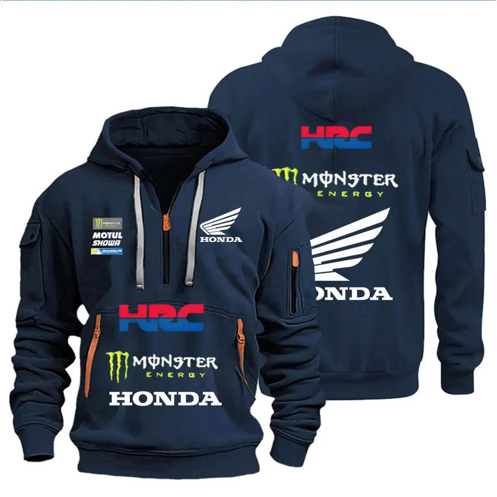 Honda moto cyclisme CBR Golden Wing usine équipe course costume veste vêtements de sport haut à capu
