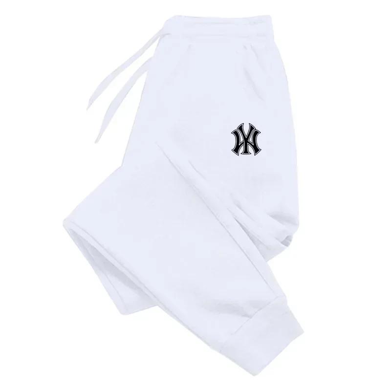 Viser de survêtement de jogging en coton pour hommes, pantalons respirants sportifs, pantalons de co