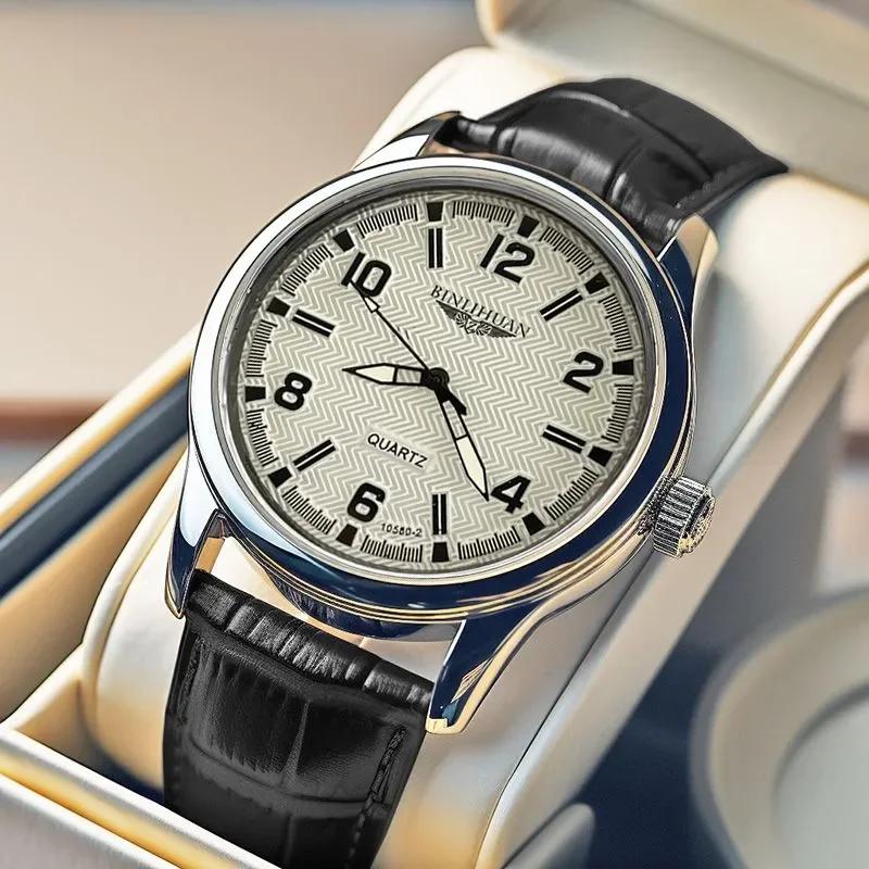 Top marque homme montre-bracelet de luxe affaires étanche hommes montre pour hommes Quartz horloge e