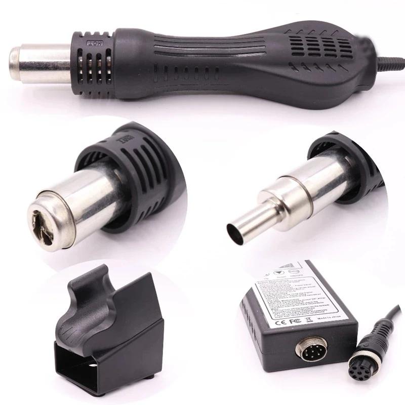 Pistolet à air chaud 8858 Micro, station de soudage numérique LCD, sèche-cheveux pour soudure, 220V