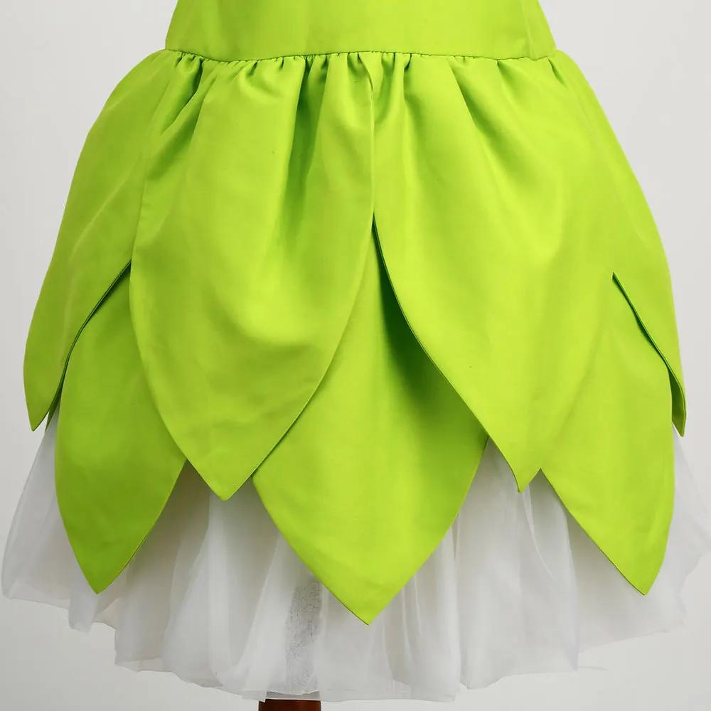 Miss Tinker Frock Cosplay Costume pour enfants, robe à bretelles, elfes, lutin nickel é, vêtements d
