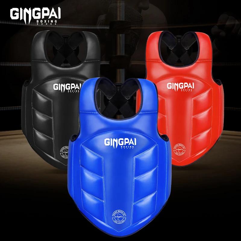 Gilet de protection de poitrine pour enfants, équipement de coup de pied MMA, Sanda, Arts martiaux,