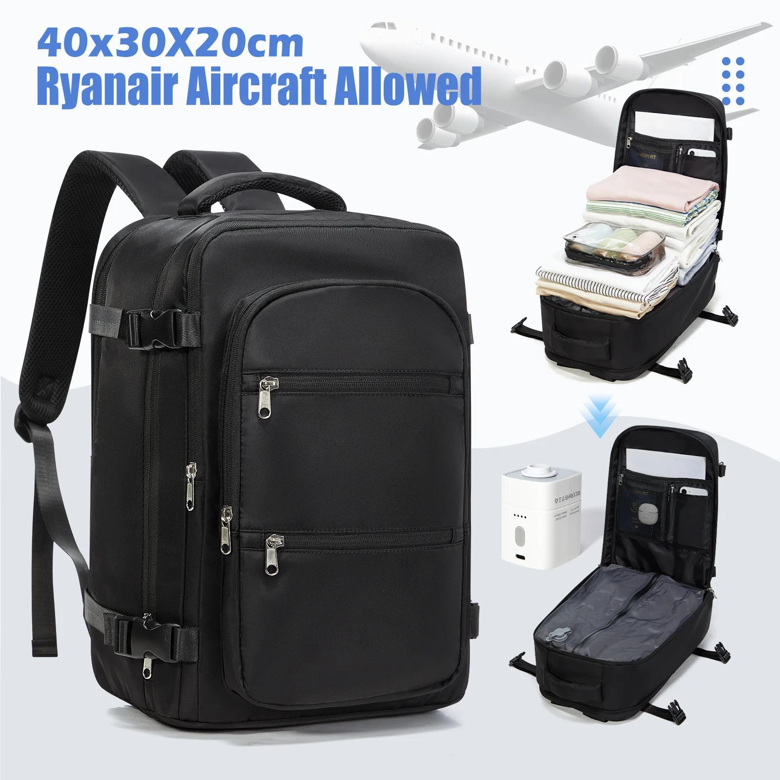 Avion Wizzair 40x30x20 sac à dos Air sous vide Compression sac à dos hommes sac à dos voyage cabine