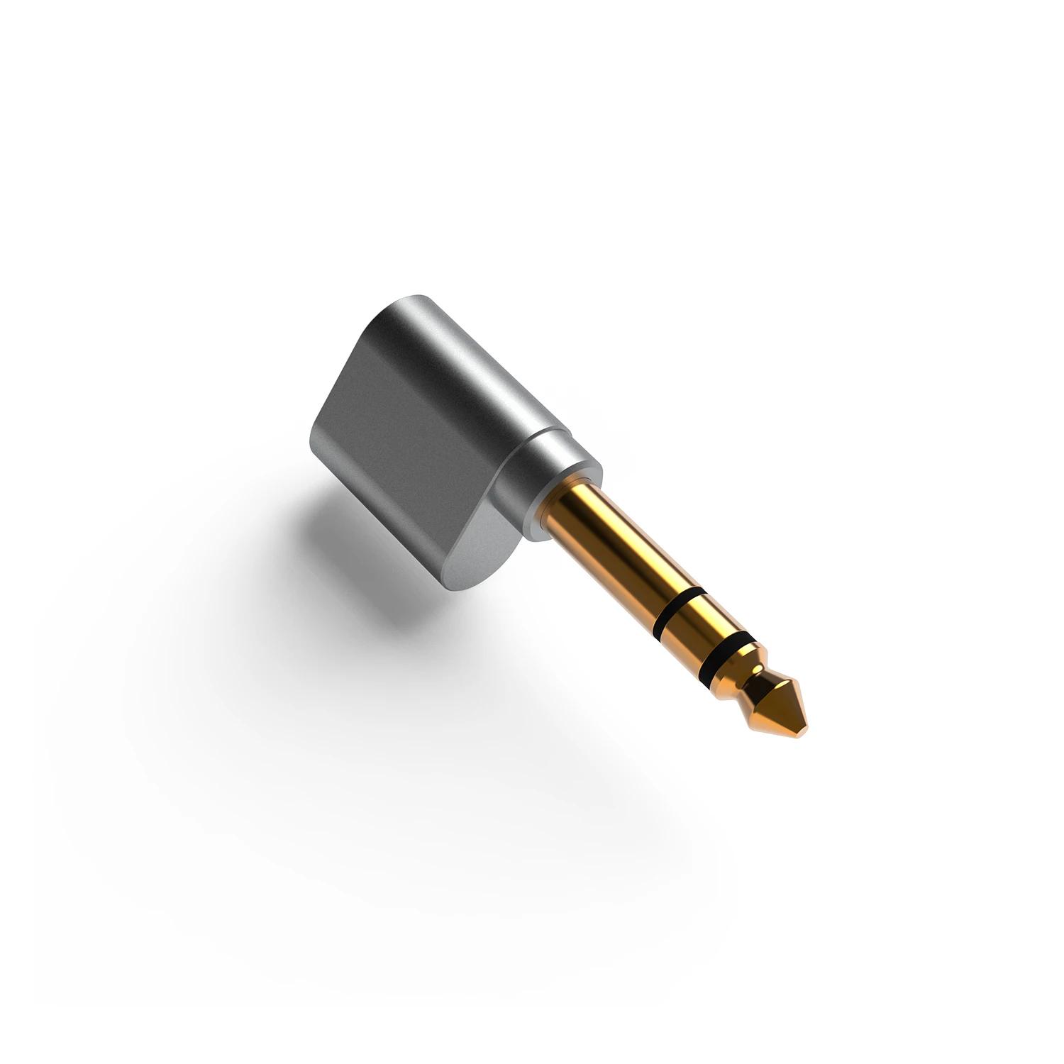 Adaptateur Audio DD ddHiFi DJ65B(AL) mâle 6.35mm à femelle 4.4mm pour appareils d'amplificateur de b