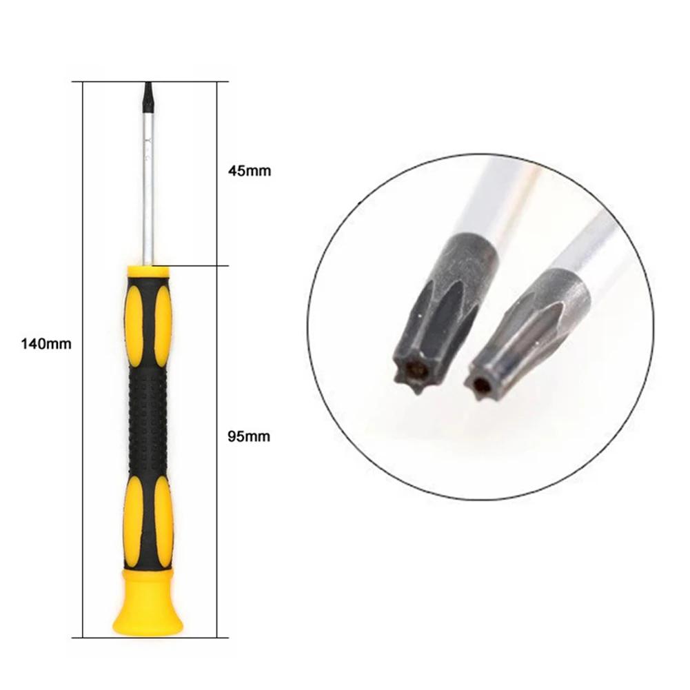 Tournevis de précision Torx T6 T8H T10H, embouts de tournevis magnétiques inviolables de sécurité po