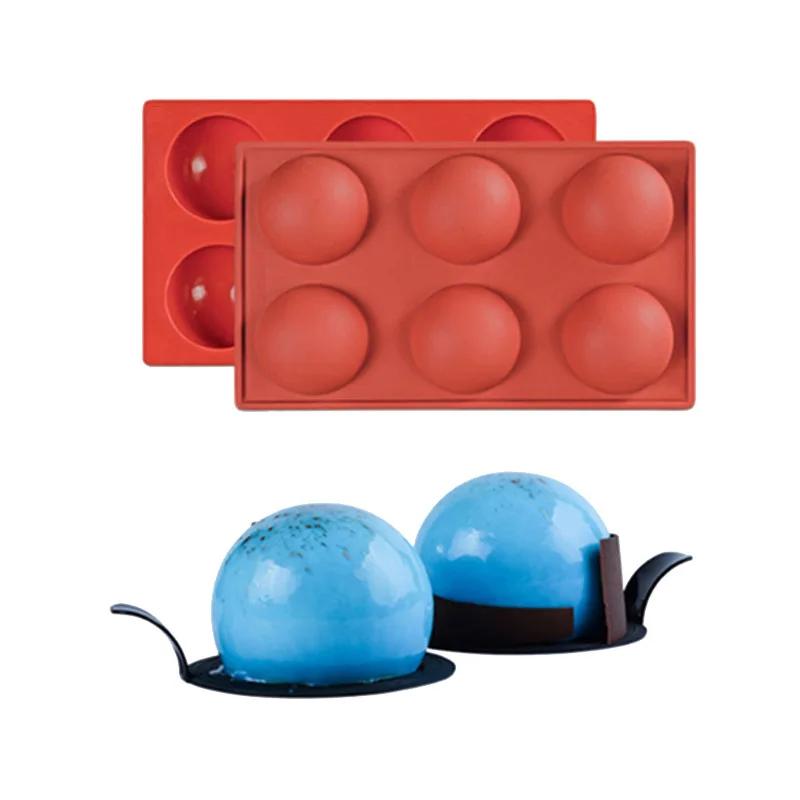 Moule à chocolat en Silicone Semi-sphère, demi-boule, plateau à gâteaux, dôme en Silicone, moules de