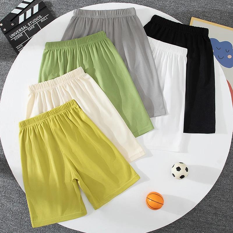 Ensemble de 1/3 pièces de shorts décontractés multicolores à séchage rapide pour enfants, pantalons