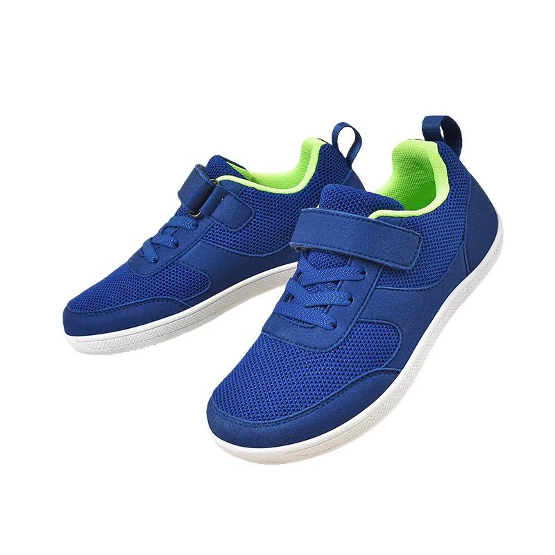 Nouveaux garçons filles baskets enfants larges pieds nus chaussures naturellement Splay chaussures m