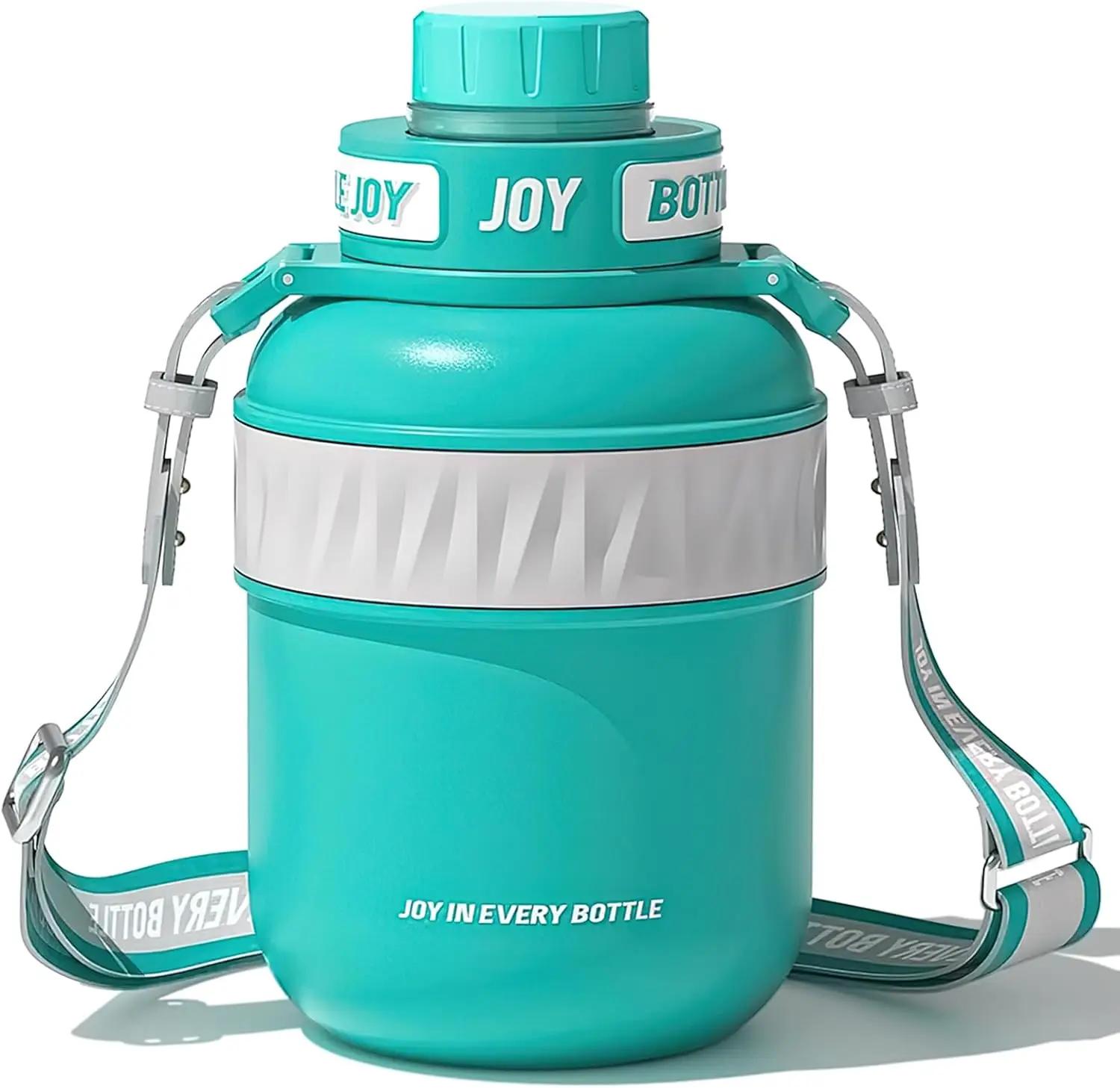 Bouteille d'eau en acier inoxydable pour enfants, double isolation, écologique, lave-vaisselle, couv