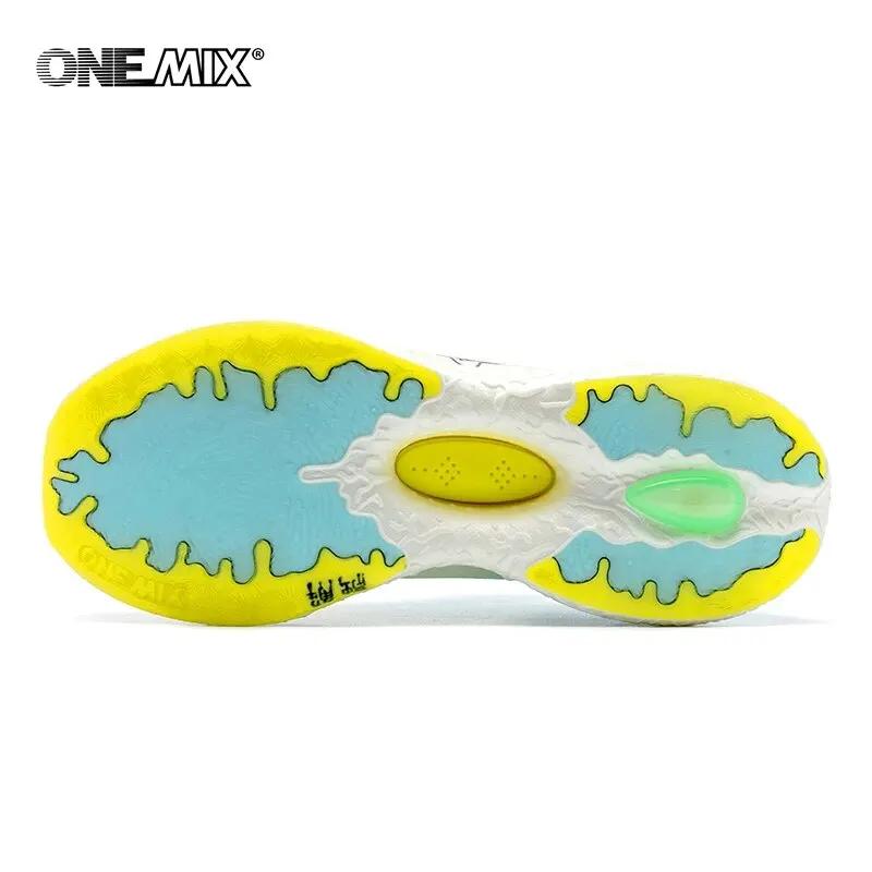 ONEMIX-CreamMix chaussures d'extérieur pour homme, baskets de course, de route, légères, anti-baume,