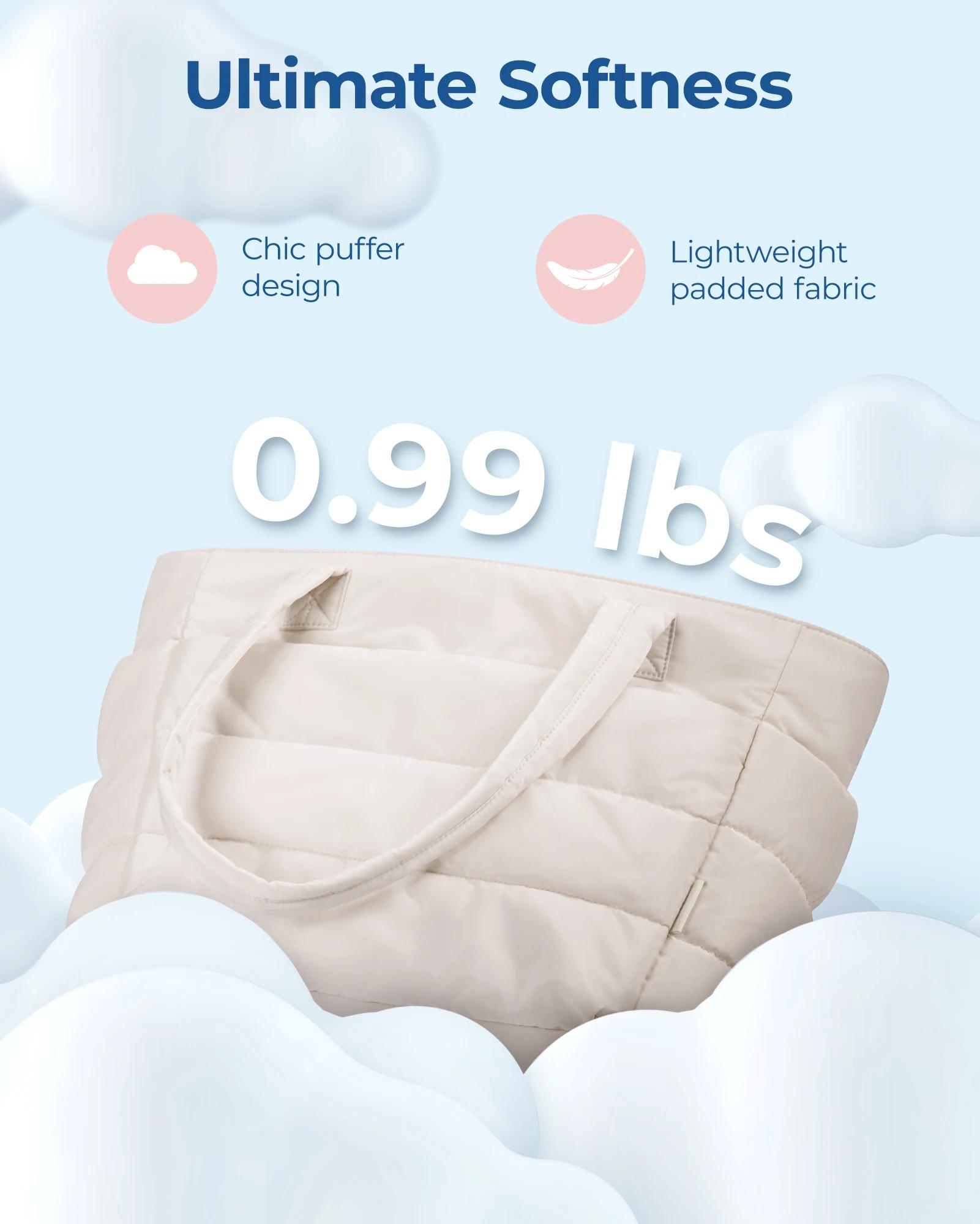 BAGSMART-Sac fourre-tout grande capacité pour femme, sac à main polyvalent, sac à provisions, sac de