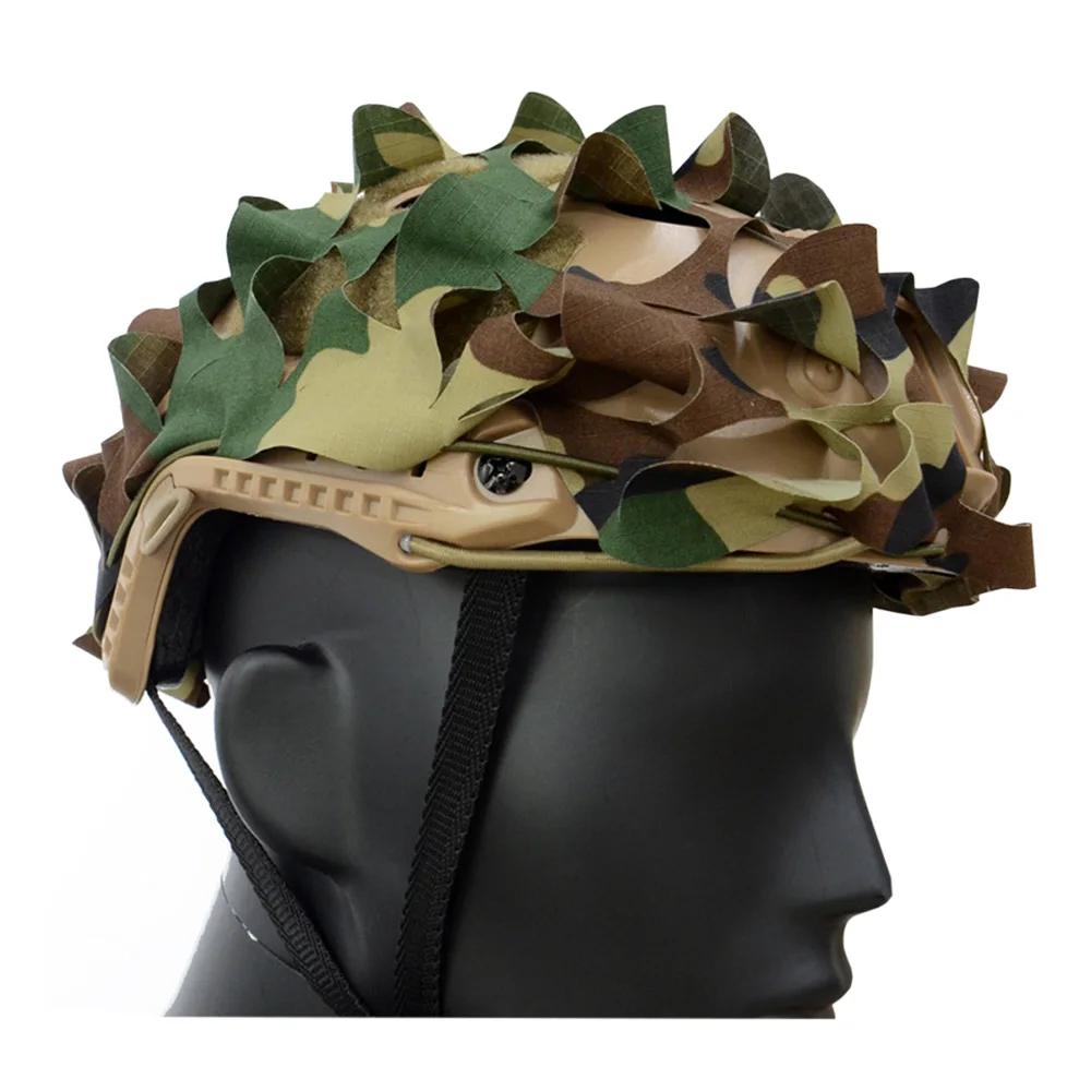 VULPO – housse de casque tactique rapide, Camouflage 3D, housse en tissu pour casque rapide, accesso