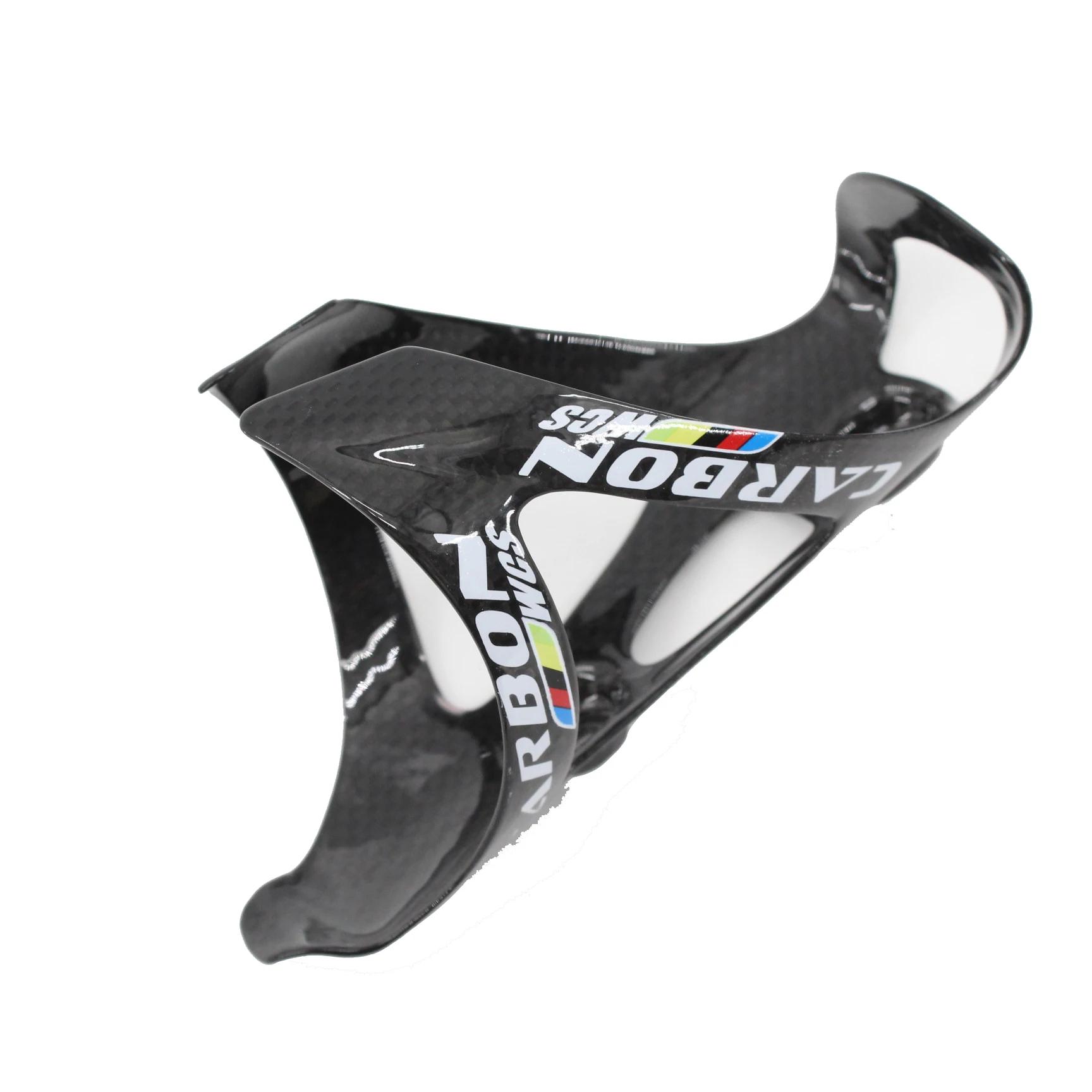 WCS porte-bouteille d'eau de vélo entièrement en Fiber de carbone porte-bouteille de vélo de route v
