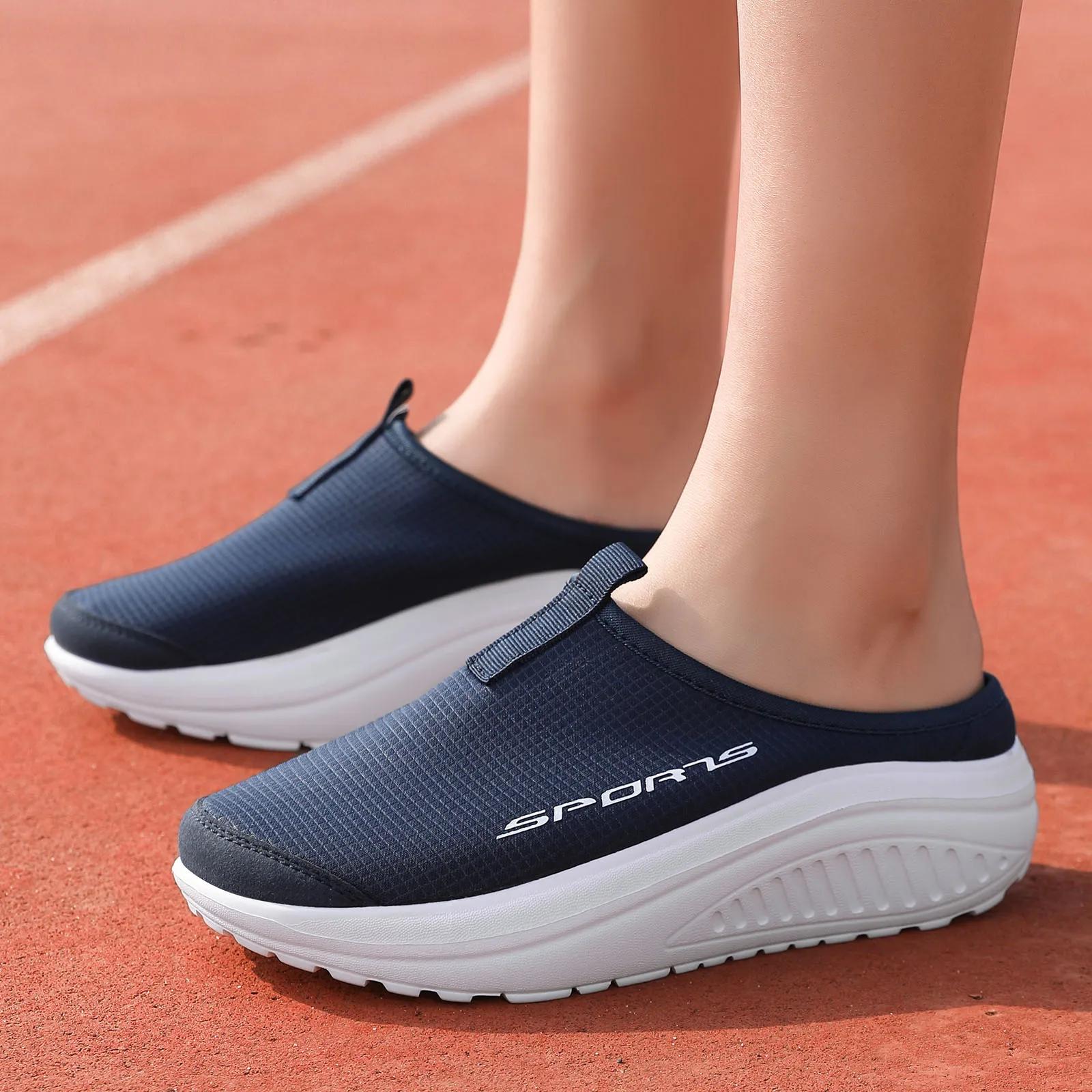 Chaussures de marche décontractées pour femmes, baskets de Sport légères et confortables à semelle s