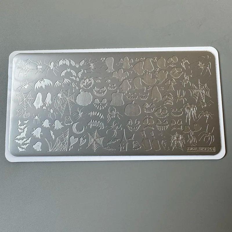 XMQ STAMPING NAIL PLATES CRUCIFIX TEMPLATES HALLOWEEN IMAGEPLATE