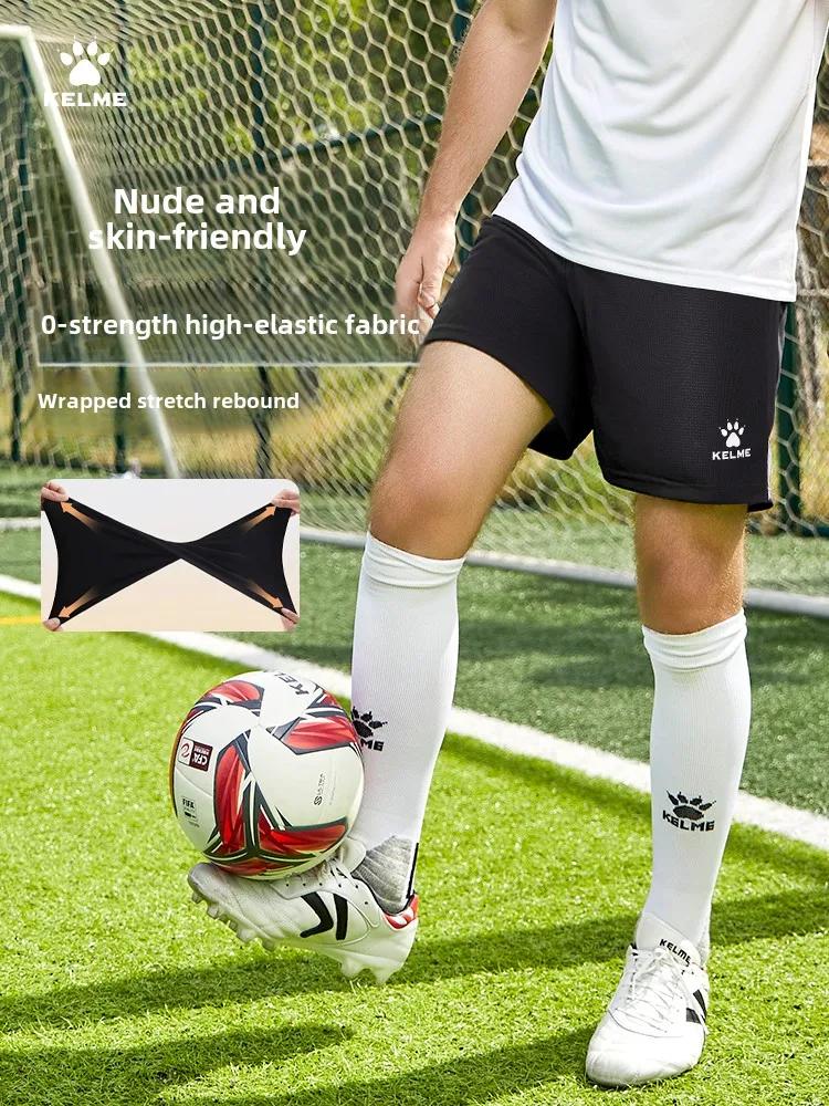 Shorts de football pour hommes Kelme, shorts de sport respirants pour étudiants, pantalons de course