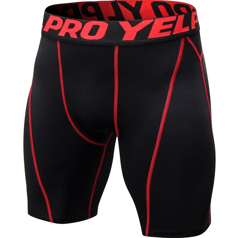 Short de Compression pour hommes, Fitness, course à pied, entraînement, Sport, serré, respirant, séc