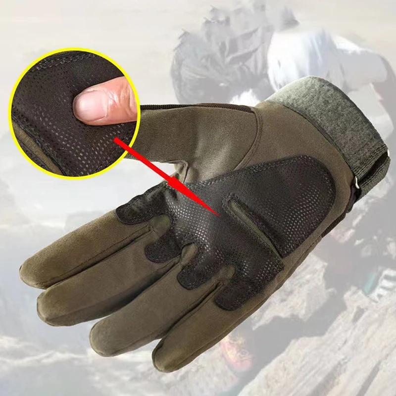 Gants d'équitation tactiques pour les fans militaires, gants de sports de plein air