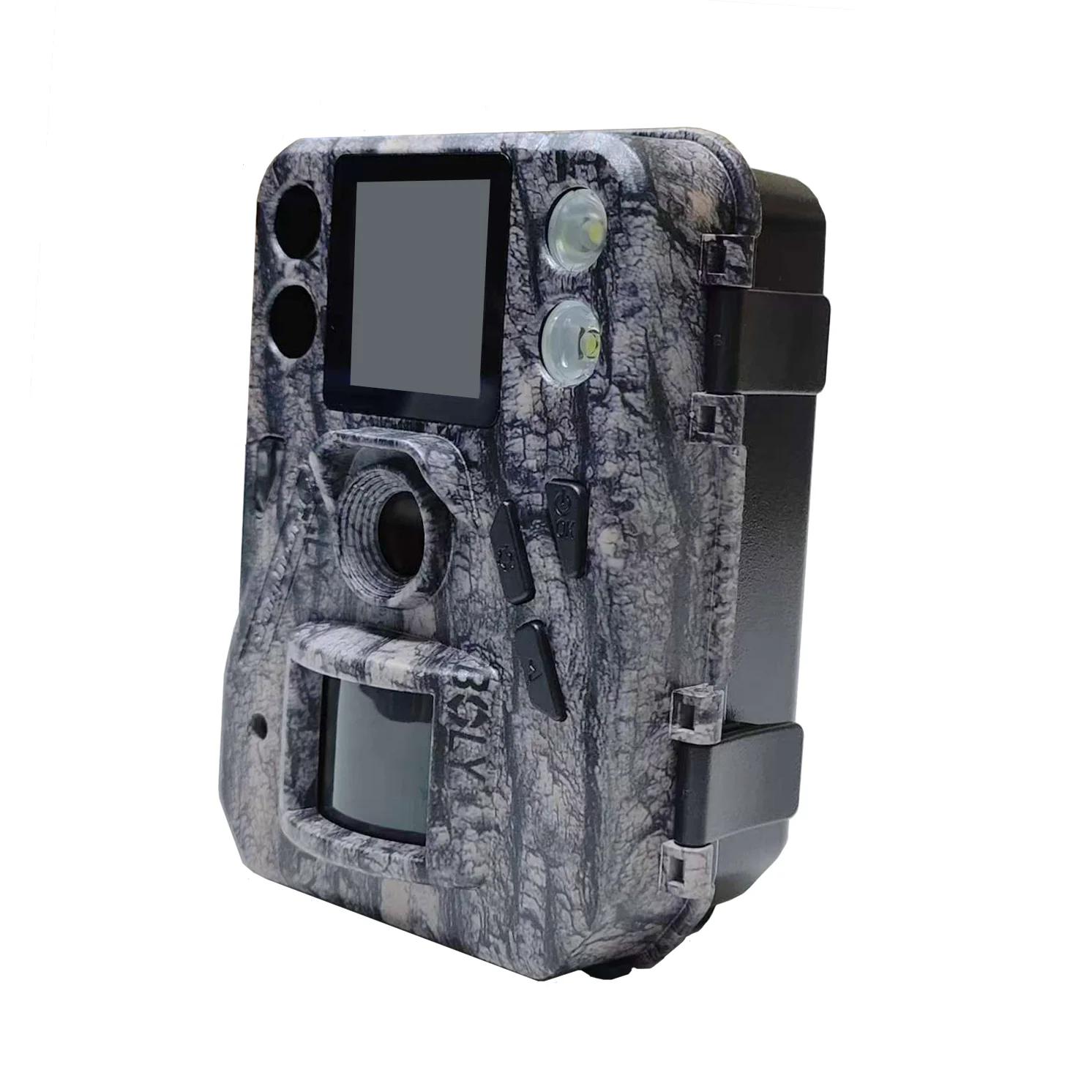 Caméra de chasse BolyGuard SG520-Plus 4K 48MP avec double flash HD (IR noir et LED blanc) pour la vi