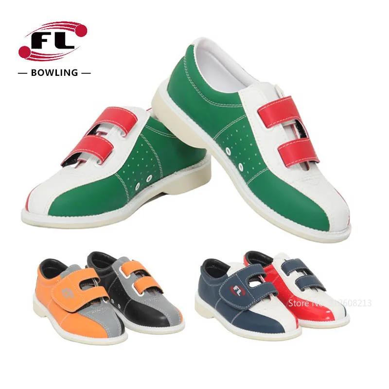 Chaussures de bowling unisexes avec semelle coordonnante pour hommes et femmes, baskets respirantes,