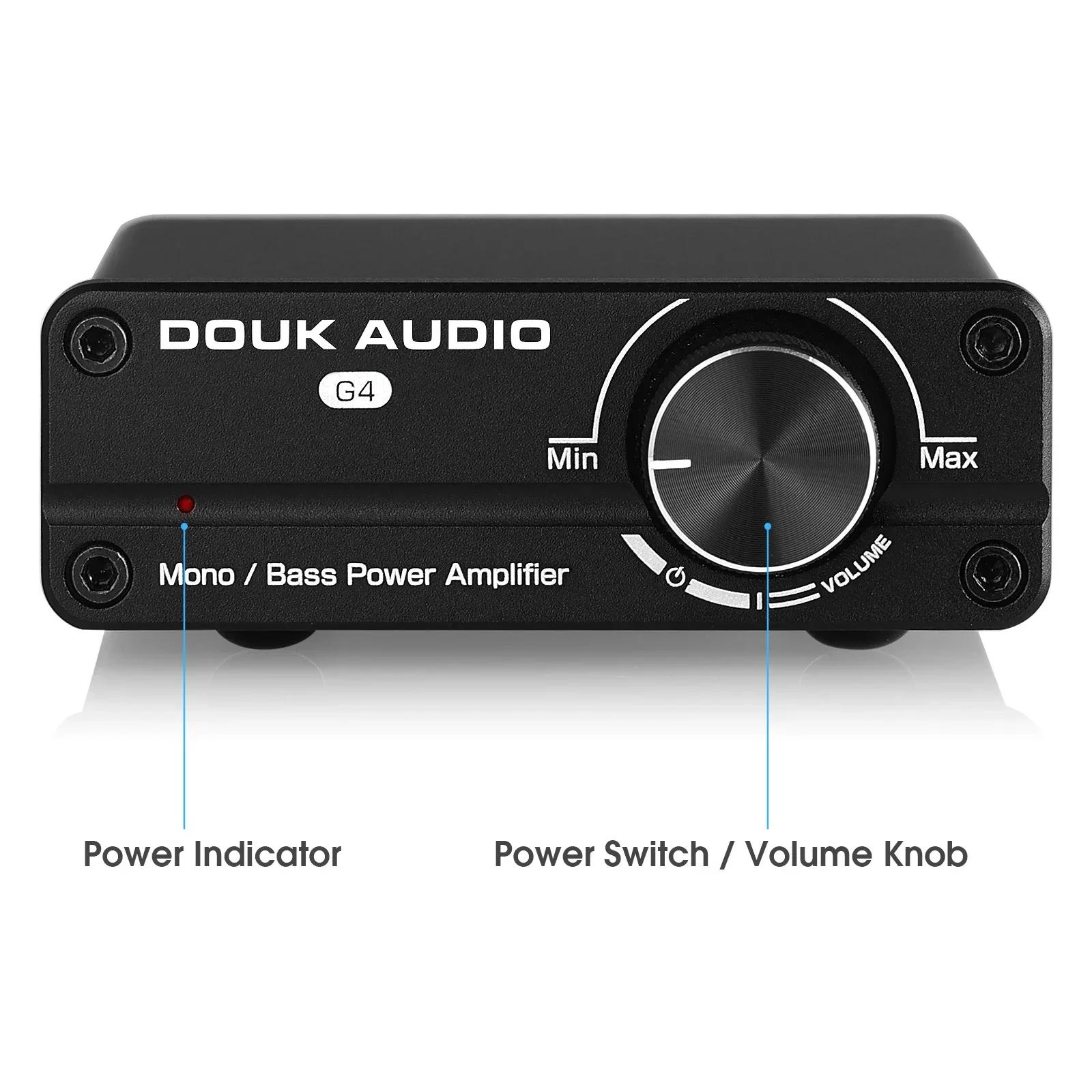 Douk Audio G4 Mini caisson de basses/amplificateur numérique Mono canal pleine fréquence Audio HiFi